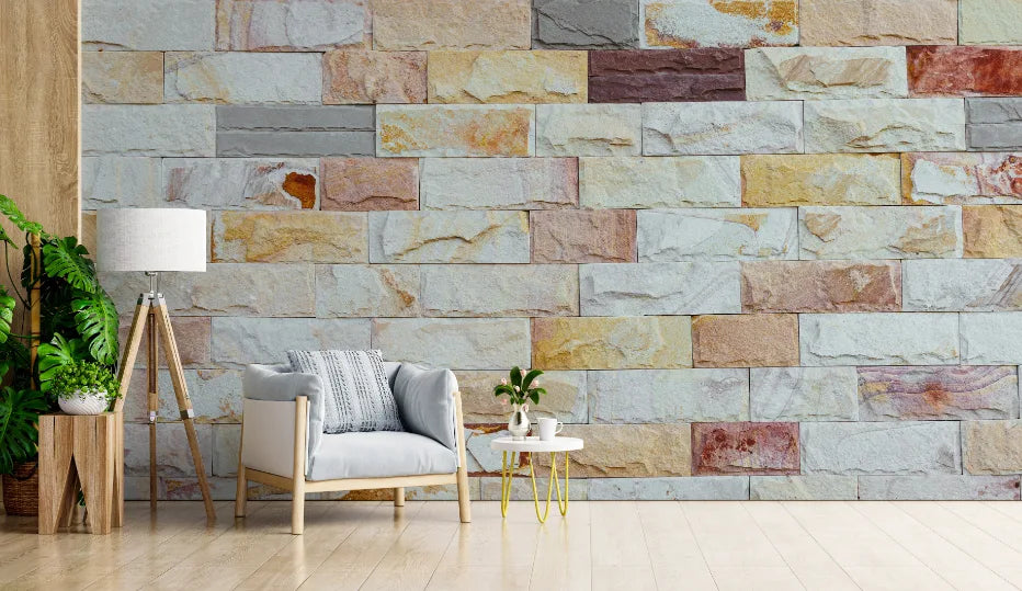 Real Texture Style Brick Wallpaper Murals