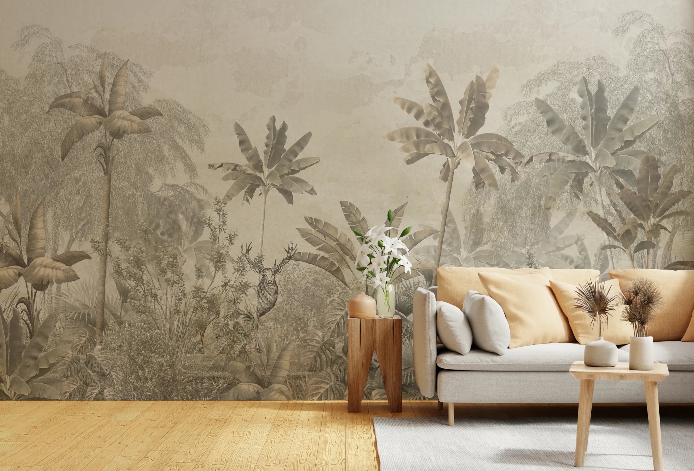 Tropical Escape Jungle Wallpaper Mural image 2