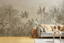 Tropical Escape Jungle Wallpaper Mural image 2