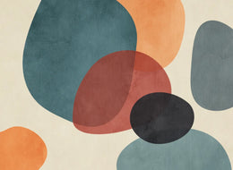 Yoga Room Special Abstract Wallpaper Wall Art image 5