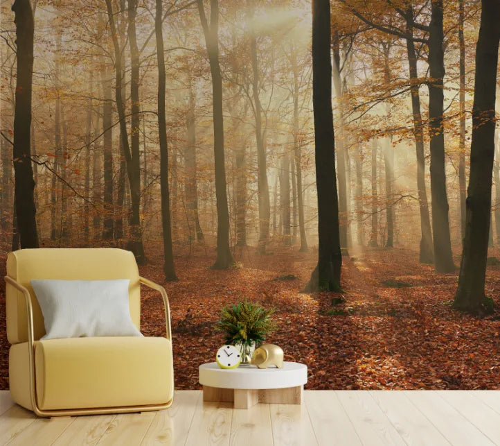 Nature’s Canvas Jungle Stick-on Wallpaper Mural