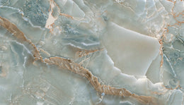 Light Blue Marble Wallpaper Mural Wall Decor image 5