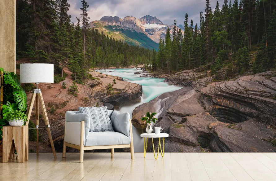 Breathtaking Forest Removable Wallpaper image 2