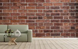 Beautiful Living Room Texture Brick Wall Mural image 1