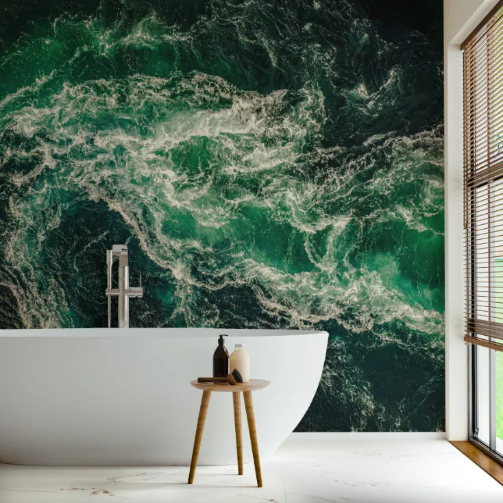 Crystal Clear Waves Wallpaper image 3