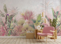 Colorful Wild large Tree Leaves Wallpaper Murals image 4