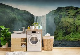 The Allure Waterfall Jungle Wall Mural image 4