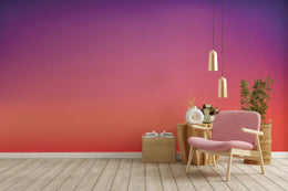 Dreamy Cosmic Ombre Wall Mural Wallpaper image 3
