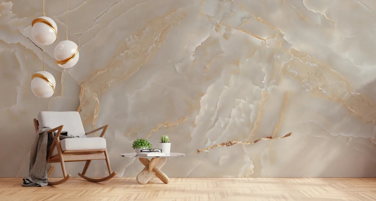 Super Glossy Peel and Stick Marble Wallpaper image 4