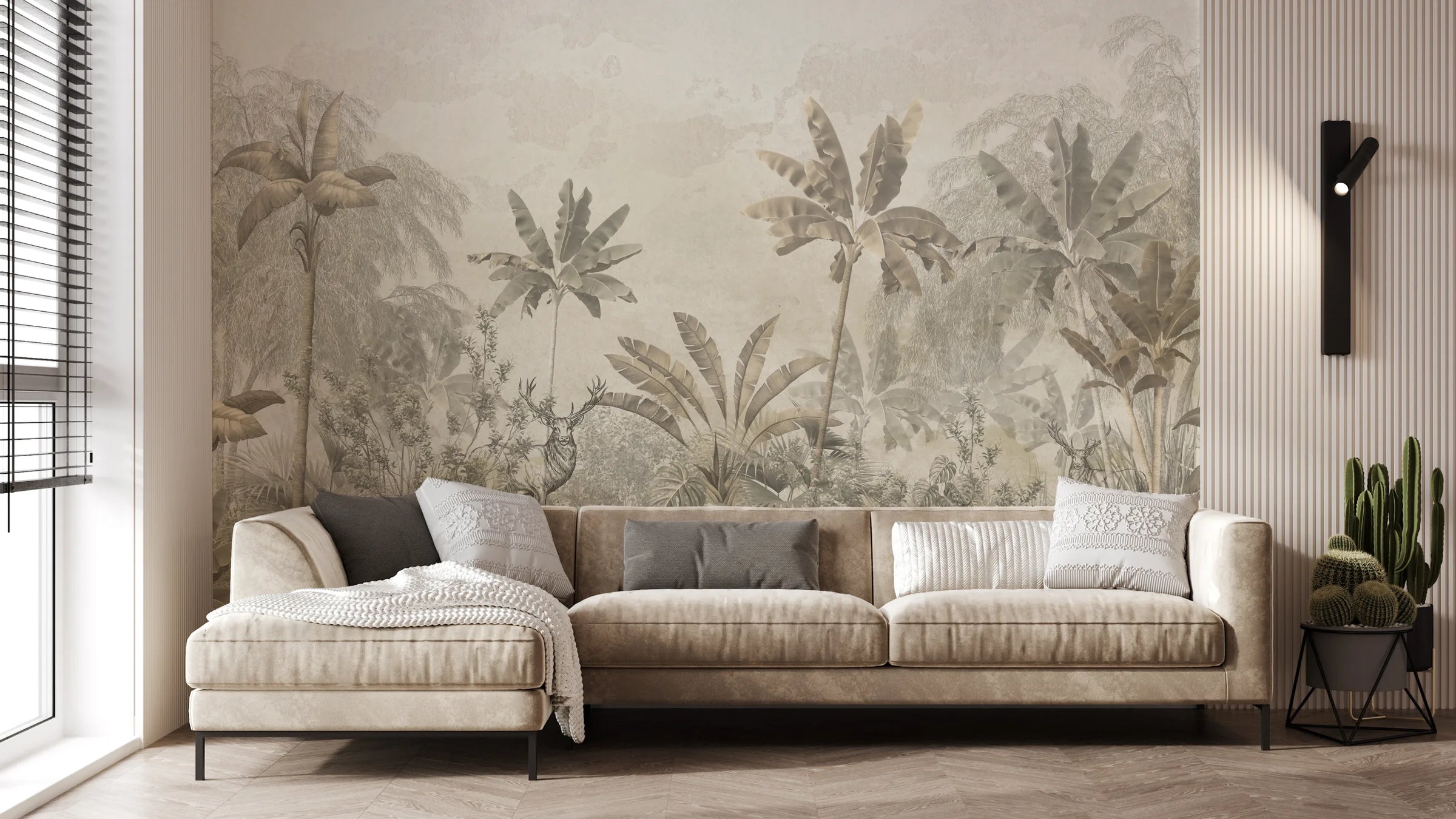 Tropical Escape Jungle Wallpaper Mural image 3