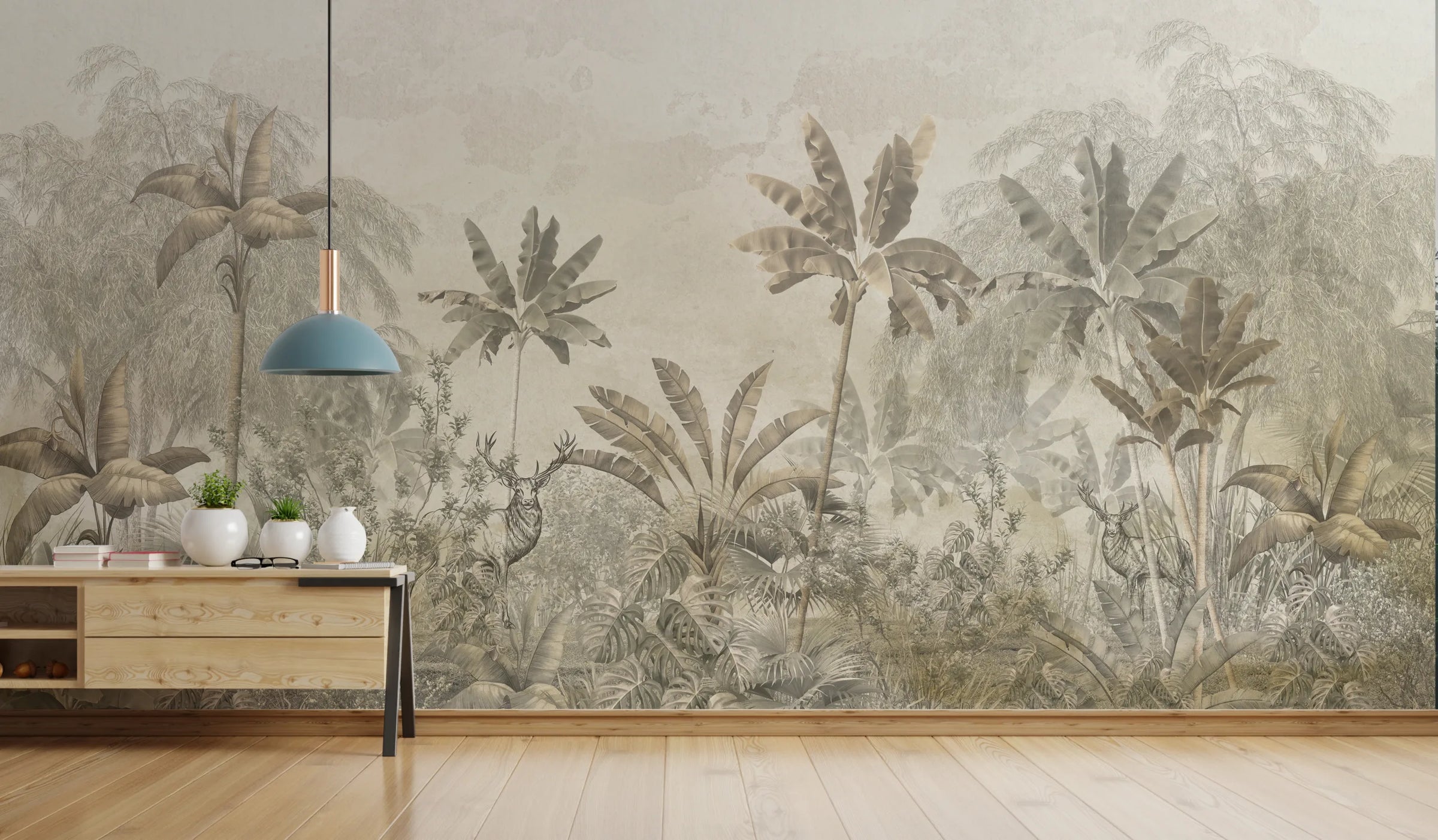 Tropical Escape Jungle Wallpaper Mural image 4