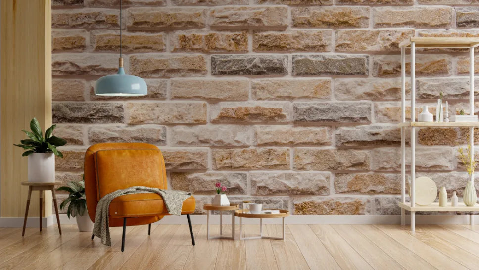 Unique Brick Art Design Wall Murals