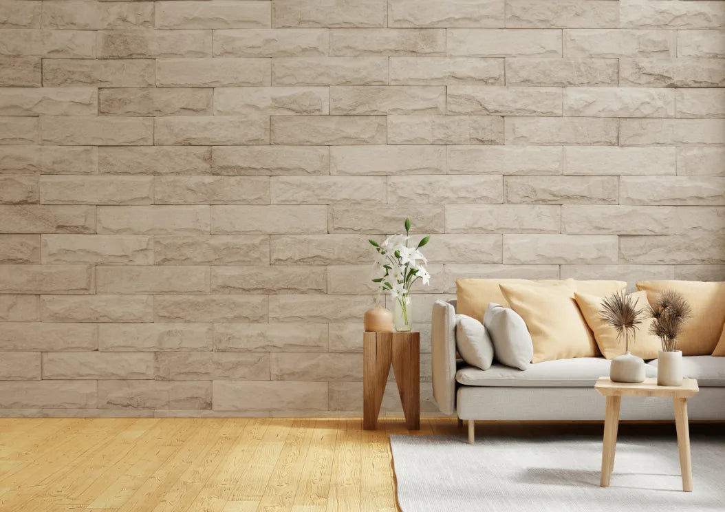 Light Modern Brick Wallpaper Wall Décor image 3