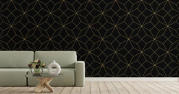 Diamond Geometric Pattern Peel and Stick Wallpaper image 0