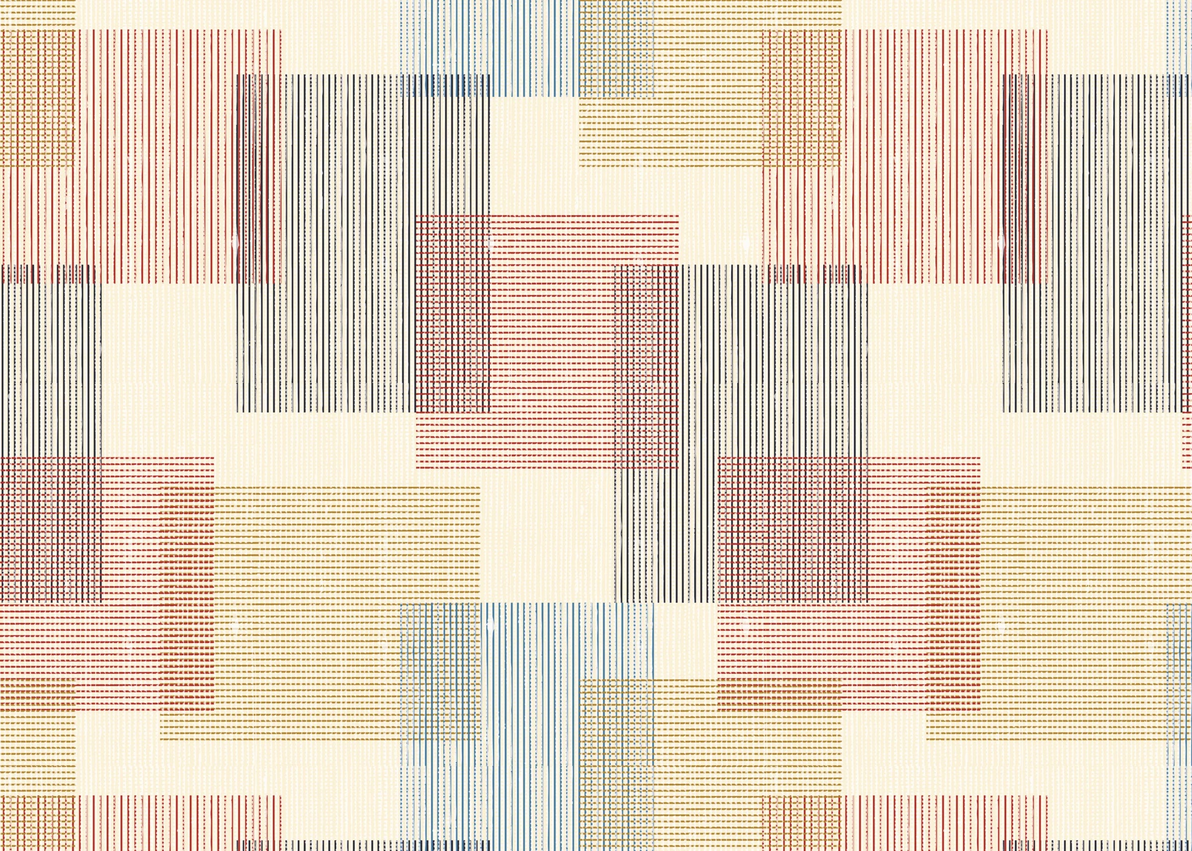 Abstract Geometric | Beige Multi-Color Peel and Stick Wallpaper image 5