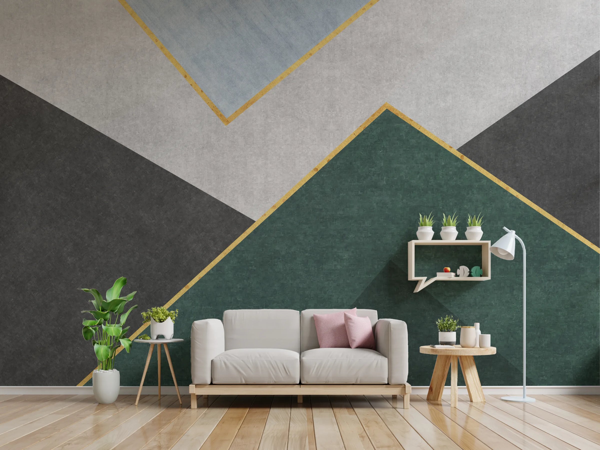 Prismatic Pulse Abstract Wallpaper image 1