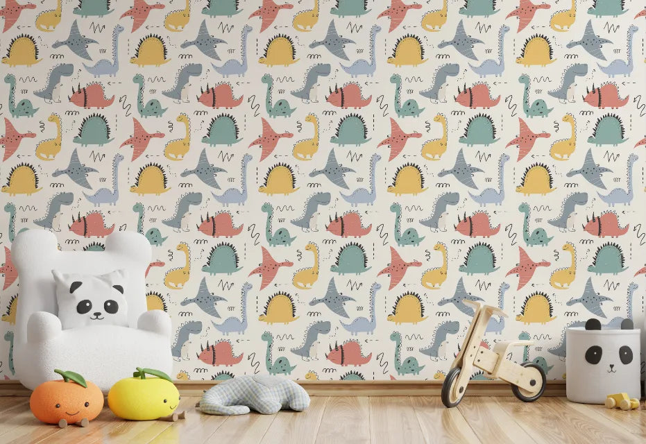 Baby Jurassic Dinosaur Kids Wallpaper image 2