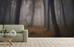 Autumn Golden Forest Wallpaper image 2