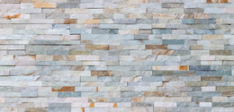 Natural Stone Look Brick Self-Adhesive Wall Mural image 2