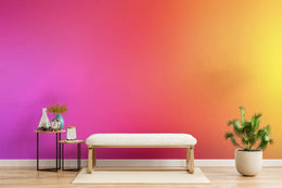 Neon Shades Ombre Wallpaper Mural image 3