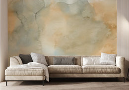 Yellow Watercolor Ombre Wallpaper Mural Wall Decor image 5