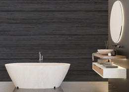 Black Wooden Effect Wallpaper For Wall image 3