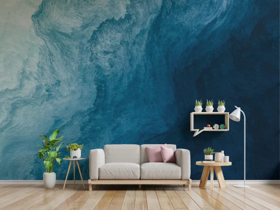 Aqua Mirage Abstract Wallpaper image 0