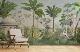 Mughal Garden Forest Wallpaper Murals image 3