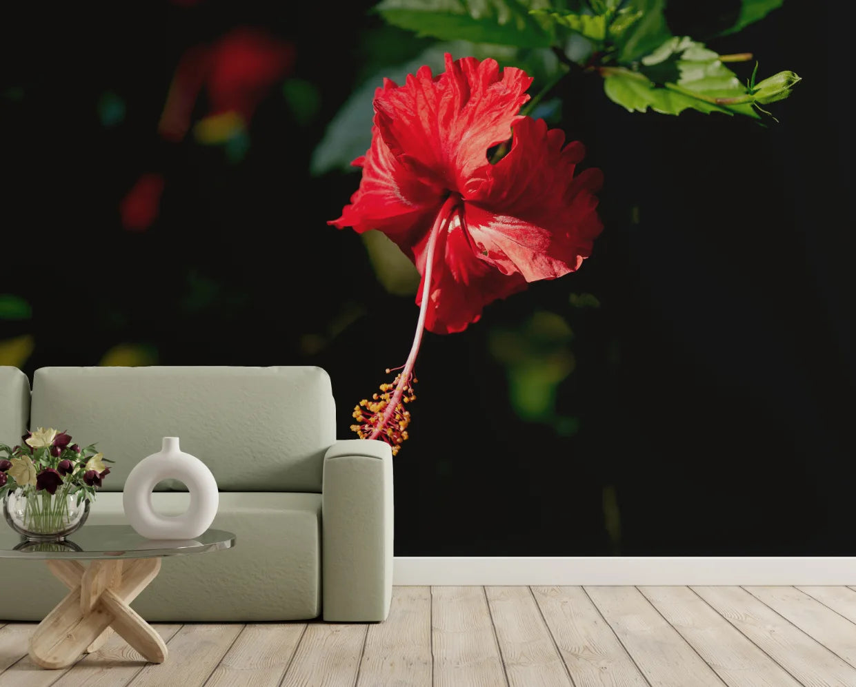 Sunlit Meadow Floral Wallpaper image 4