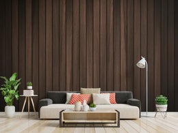 Dark Brown Wooden Texture Wallpaper image 4