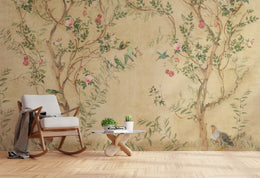 Botanical Floral Wallpaper image 0