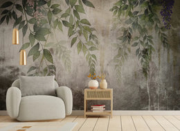 Green Leafy Bliss Jungle Self-Adhesive Wallpaper image 4