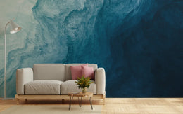 Aqua Mirage Abstract Wallpaper image 3