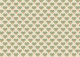 Minimalist Boho Palm Tree Retro Wallpaper Peel and Stick image 5