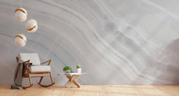 White Pearl Marble Wallpaper Wall Mural image 2