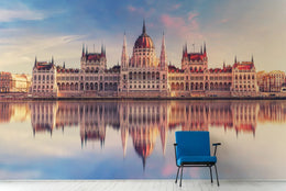 Hungarian Gothic Revival Self-Adhesive City Wallpaper image 0