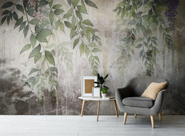 Green Leafy Bliss Jungle Self-Adhesive Wallpaper image 2