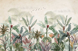 Vibrant Tropical And Woodland Forest Wallpaper image 5