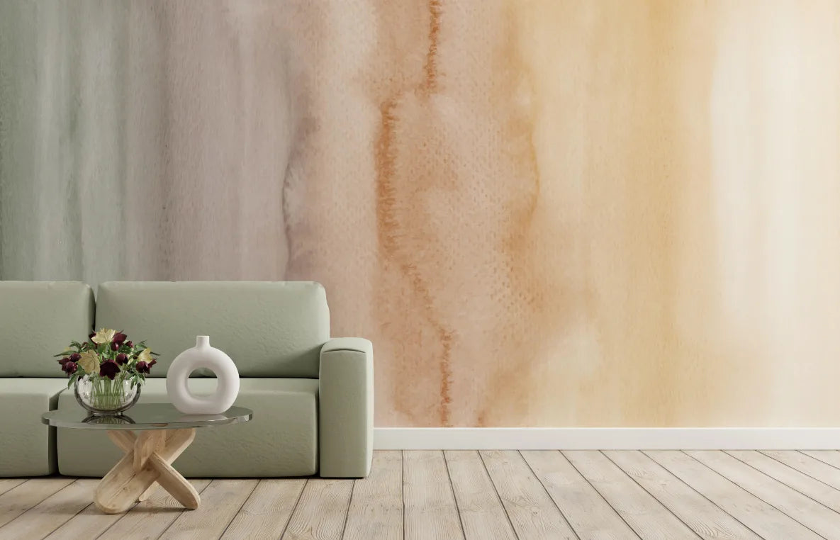 Vintage Inspired Ombre Wallpaper Mural image 4