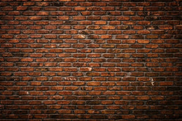 Rustic Dark Red Color Brick Wall Mural Art image 5