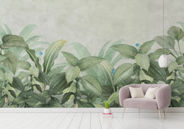 Motley Grass Tropical Plants Wallpaper Murals image 0