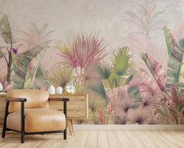 Colorful Wild large Tree Leaves Wallpaper Murals image 3