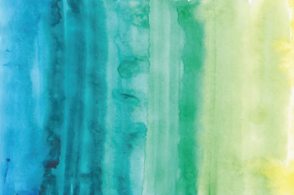 Aqua Mirage Flowing Ombre Wall Mural image 5