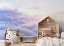 Self-Adhesive Dreamy Cloudscape Sky Wallpaper Mural image 3