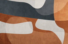 Soft Flow Abstract Wall Mural Yoga Room image 5