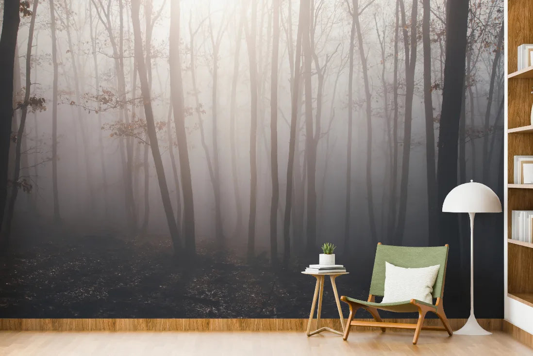Mystical Super Natural Forest Stick On Wallpaper image 1