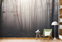 Mystical Super Natural Forest Stick On Wallpaper image 1