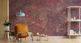 Bold Industrial Rustic Red Metallic Removable Wallpaper image 3