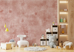 Plaster Texture Blush Pink Home Decor | Concrete Peel And Stick Wallpaper image 3