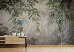 Green Leafy Bliss Jungle Self-Adhesive Wallpaper image 1